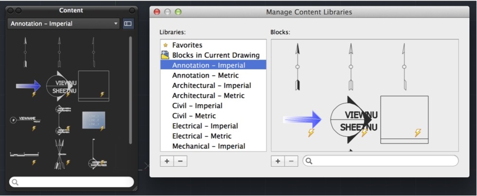 autocad for mac content architectural imperial